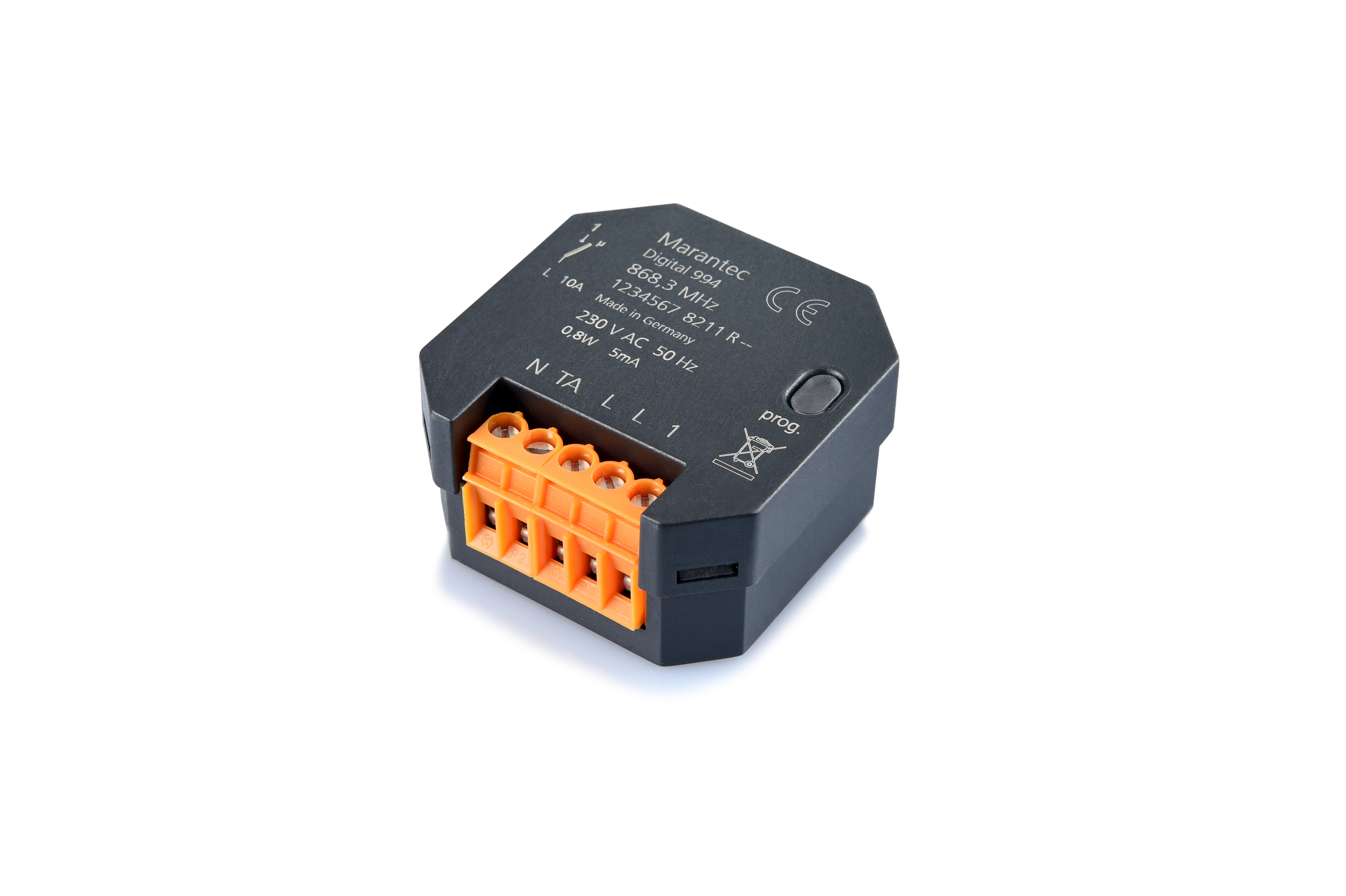Marantec Unterputzempfänger Digital 994, 1-Kanal, Schwarz mit etwas orange BILD 1
