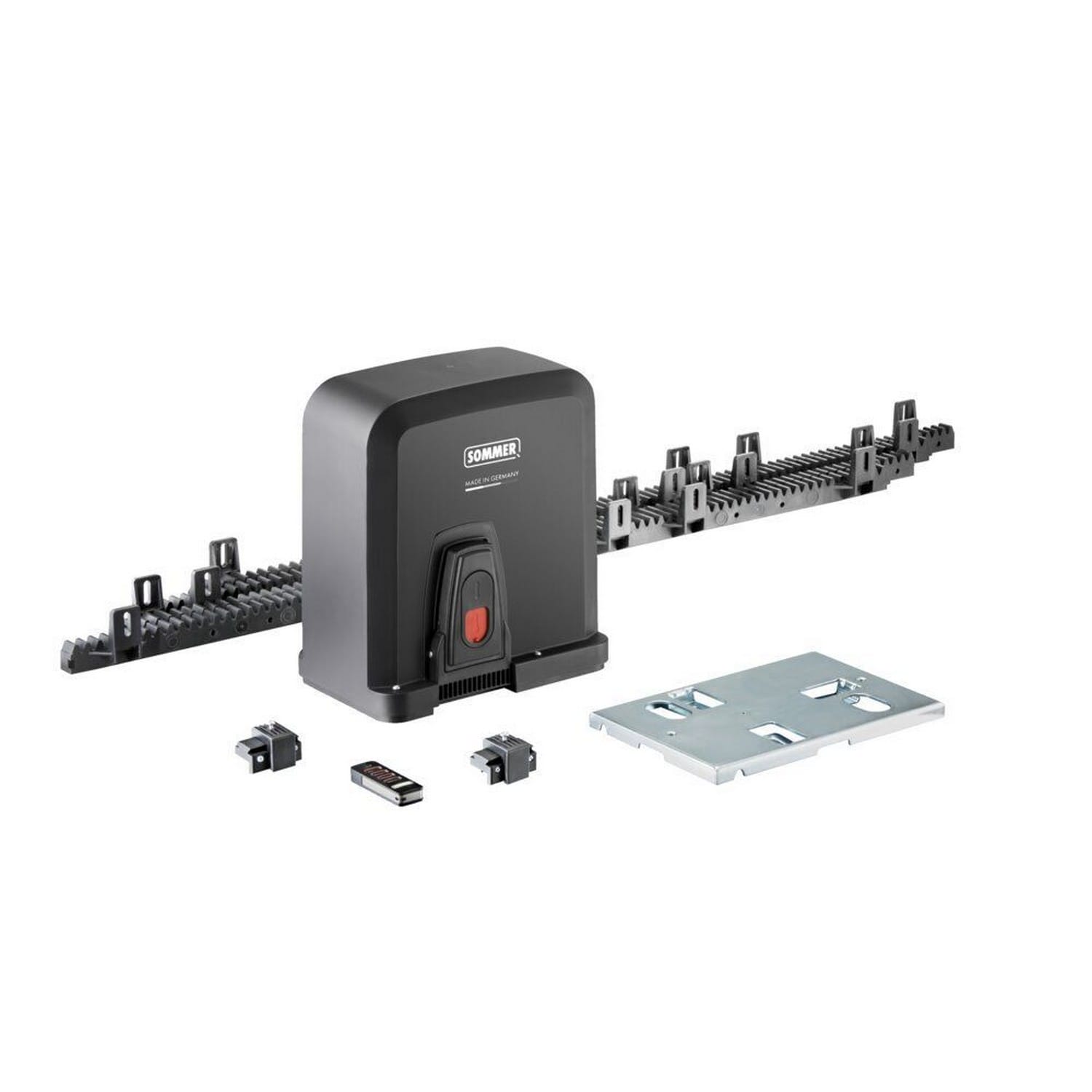 Sommer Schiebetorantrieb STArter S2 Set, schwarz für Schiebetore / S1213500001 BILD 1