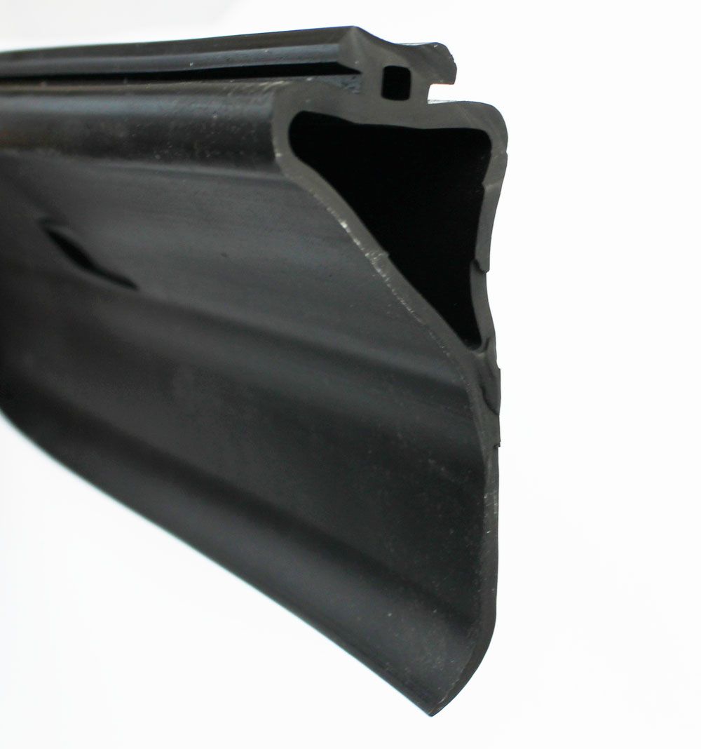 Hörmann Bodendichtung HG 074, Länge: 3550mm, schwarz für Industrie-Sektionaltor BILD 1