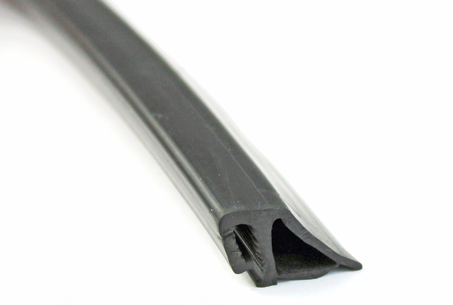 Hörmann Blendendichtung Beschlag L, Länge: 2450mm, schwarz für Sektionaltor BILD 1