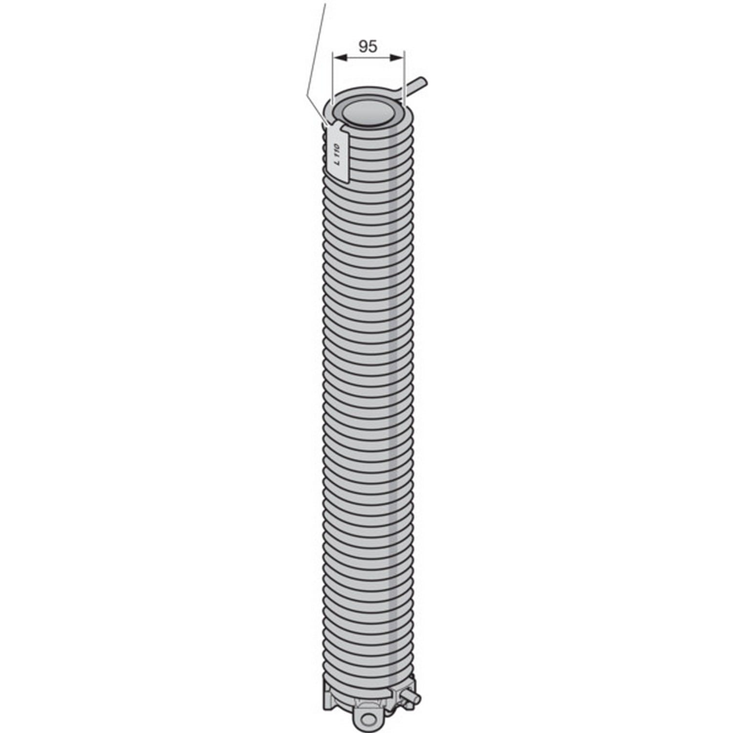 Hörmann Torsionsfedereinheit R113, innen Ø 95mm für Industrie-Sektionaltor BILD 9