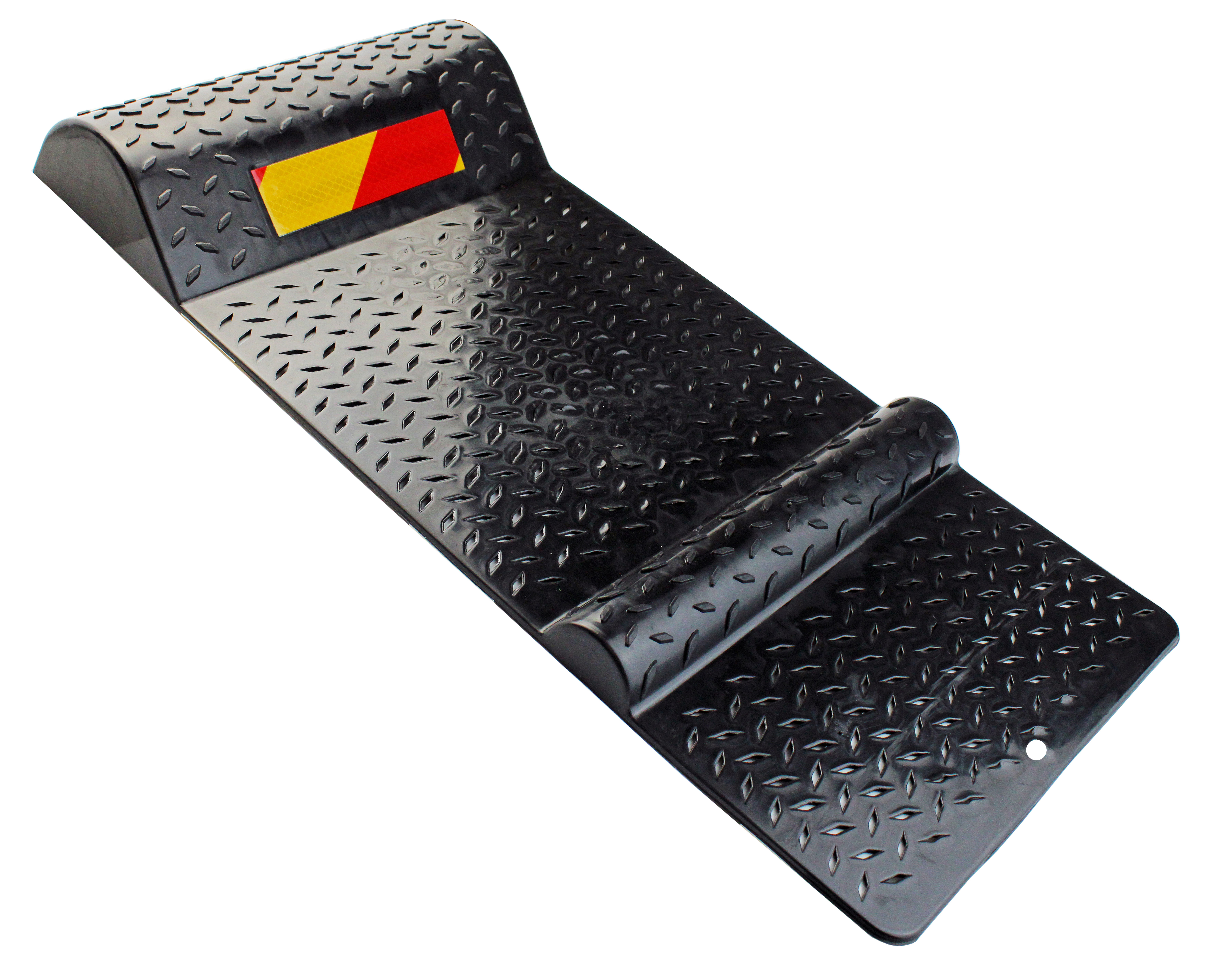4DOOR Autostopper-Matte selbstkelebende Einparkhilfe,rutschfest, Schwarz für PKW BILD 1