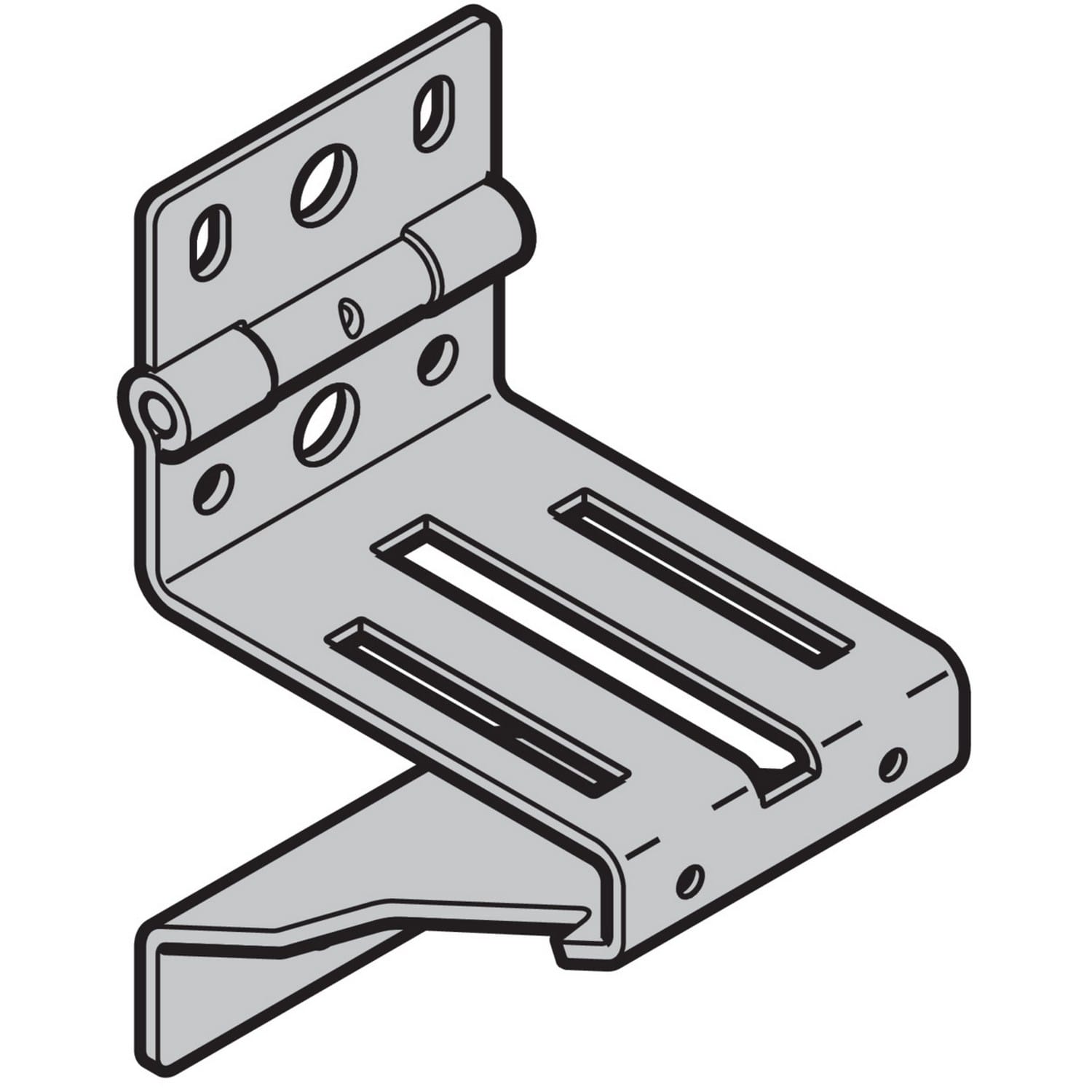 Hörmann Rollenbock BT 67 für Schlupftürtor, Edelstahl für Industrie-Sektionaltor BILD 1