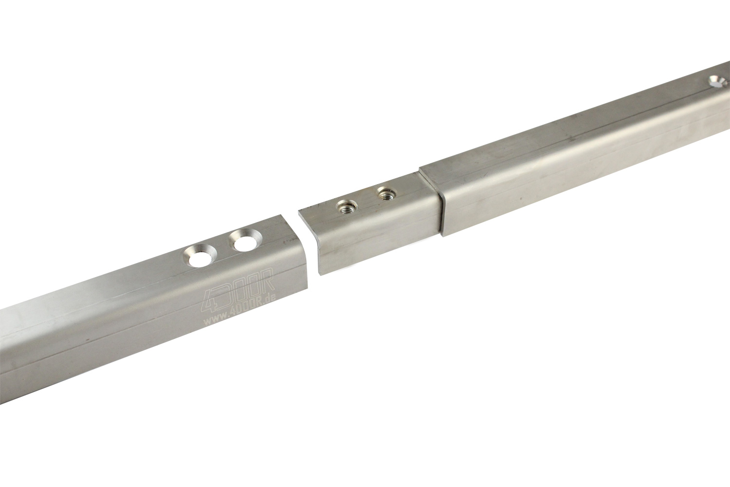 4DOOR Bodenschienen 2 teilig aus Edelstahl, 2745 mm für Schwing- & Sektionaltore BILD 4