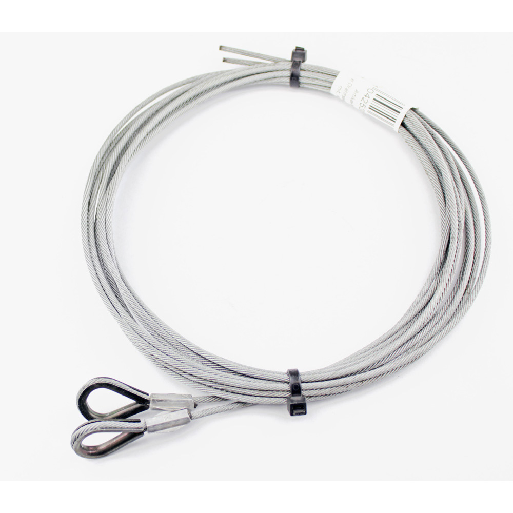 Hörmann Drahtseile Ø 3mm Beschlag H, 4415mm, bis Torhöhe 2125mm für Sektionaltor BILD 1