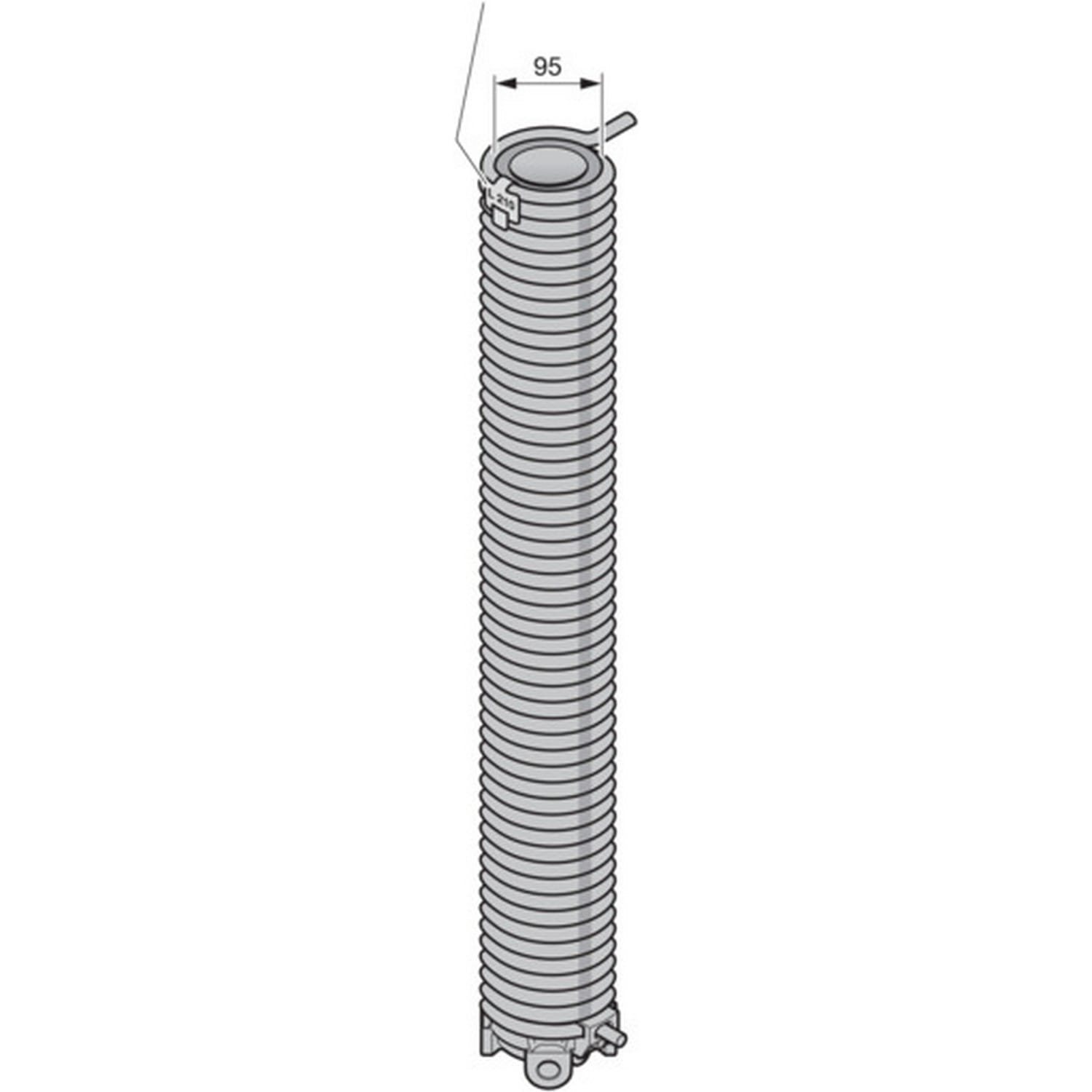Hörmann Torsionsfedereinheit R221, innen Ø 95mm für Industrie-Sektionaltor BILD 9