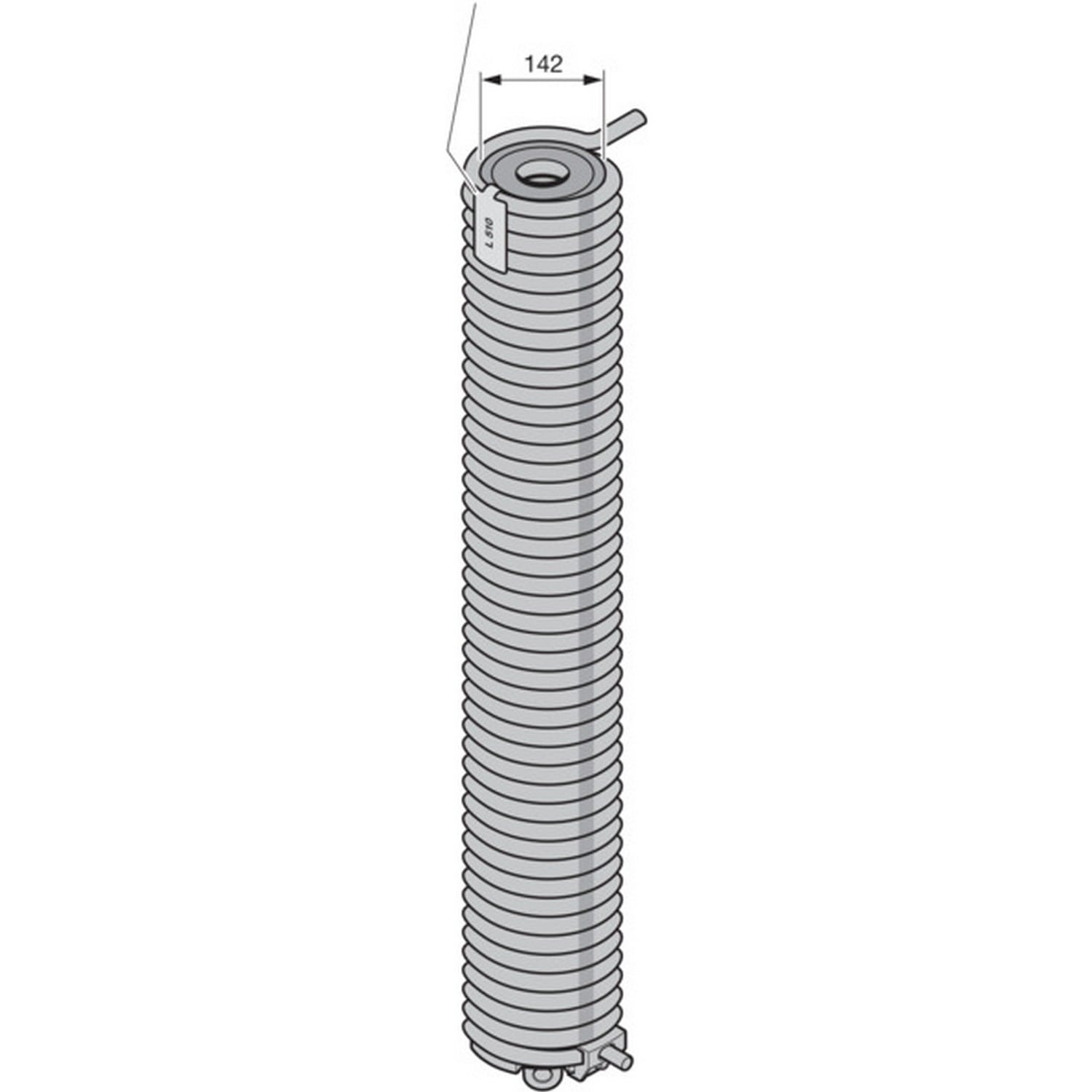 Hörmann Torsionsfedereinheit R526, innen Ø 142mm für Industrie-Sektionaltor BILD 9