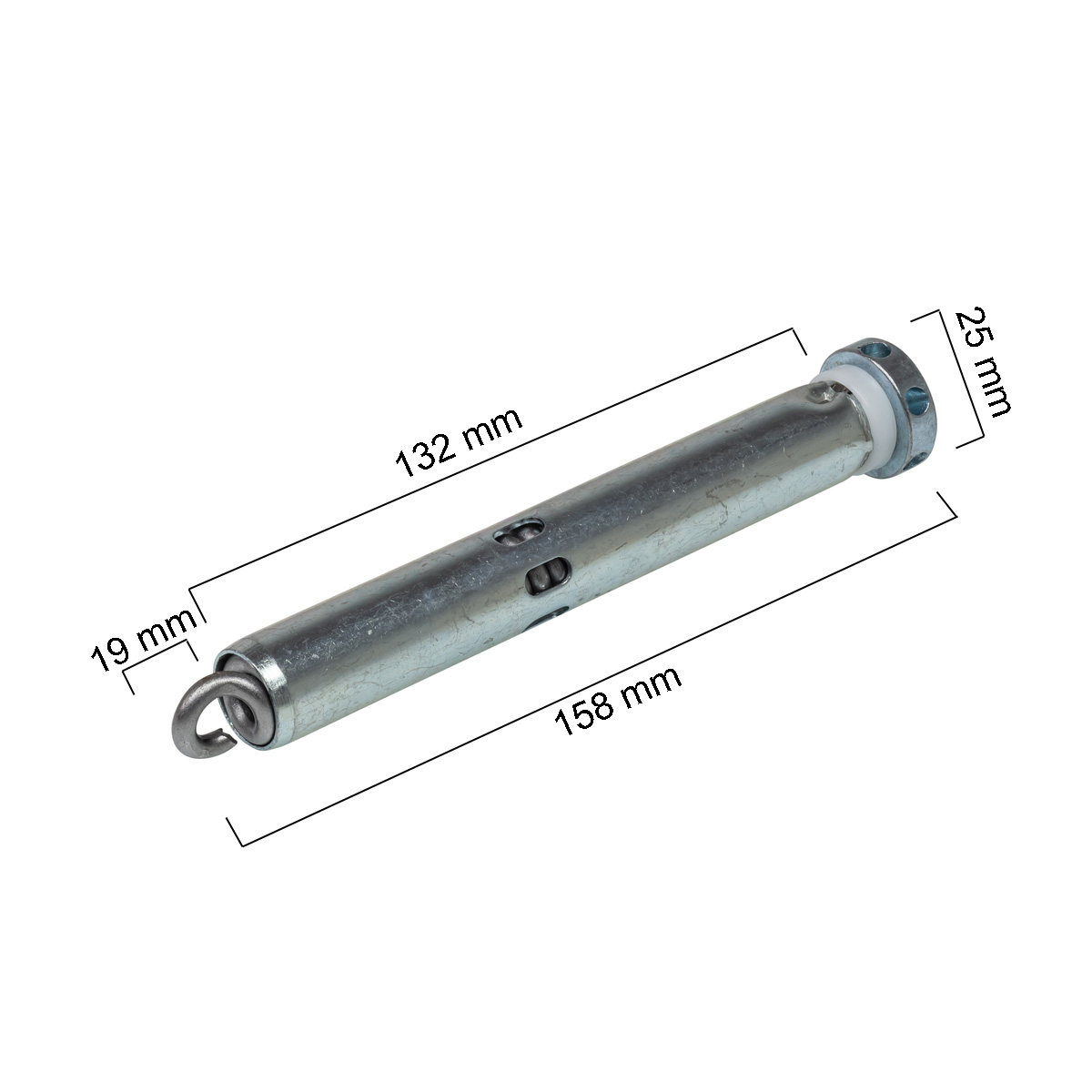 Hörmann Federbandbolzen E1/S1 zum Selbstschließung (19mm) für Türen BILD 2