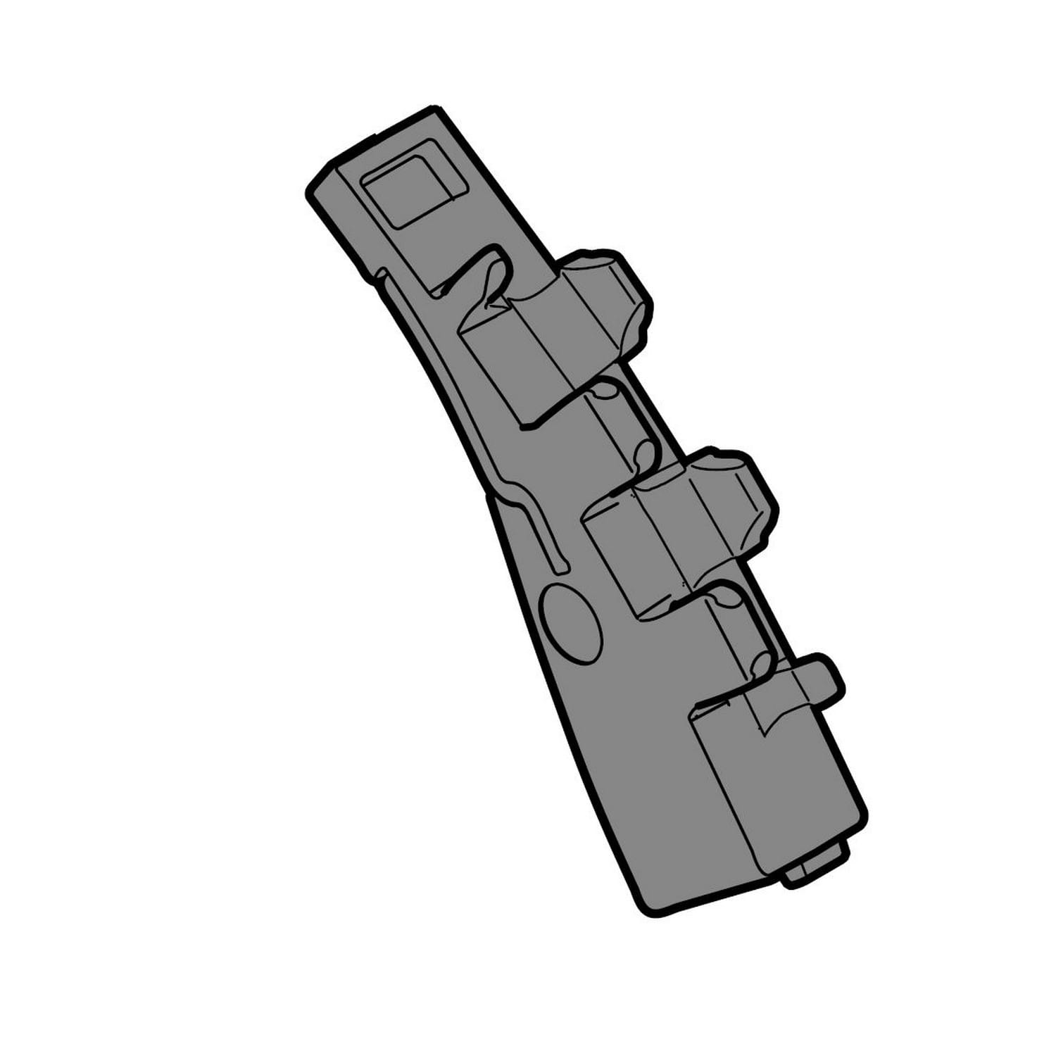 Hörmann Kabelführung > 500mm, L-Beschlag, rechts für Industrie-Sektionaltor BILD 9