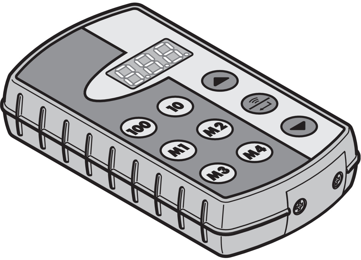Hörmann Industrie-Handsender HSI, 868 MHz für Antriebe & Steuerungen BILD 1