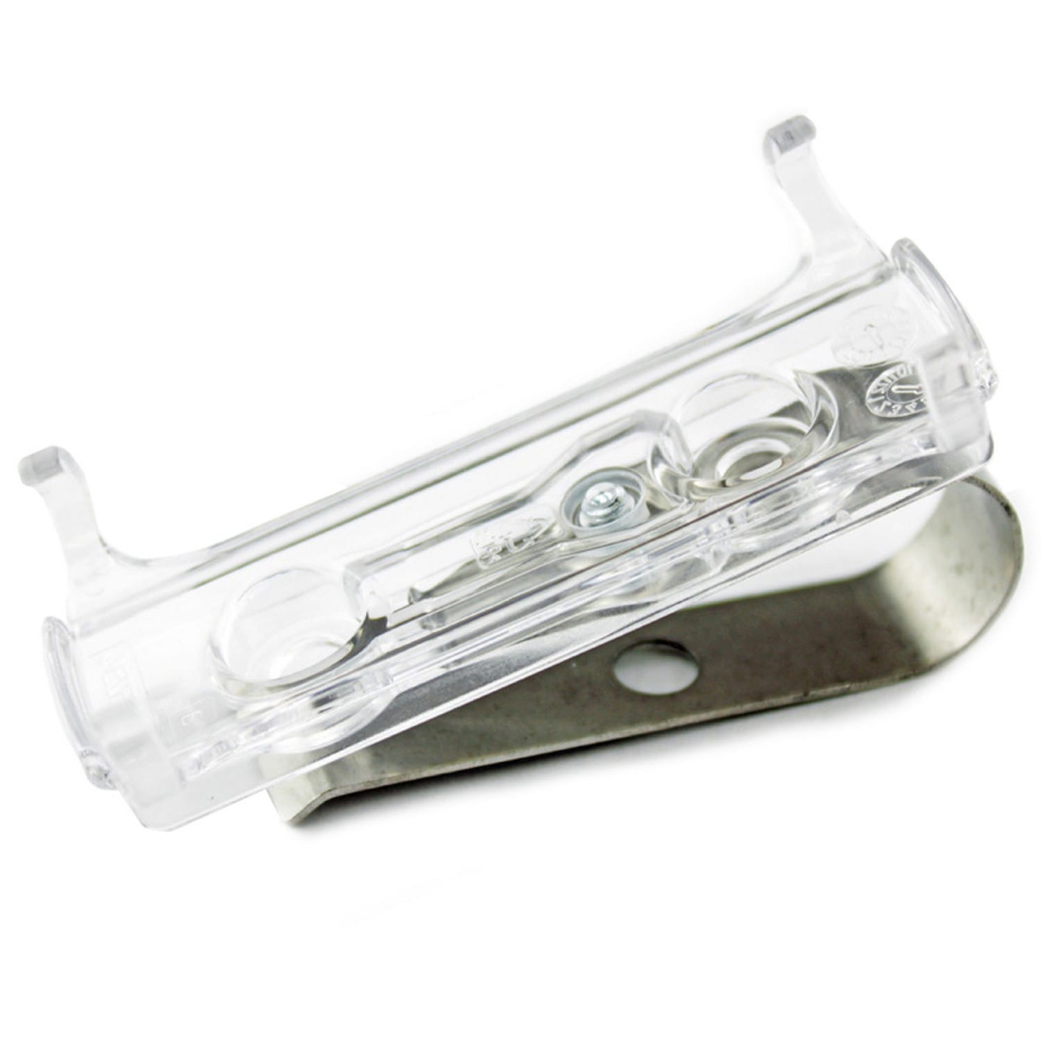 Hörmann Halterung mit Sonnenblendenclip, transparent für HSE Handsender BILD 1