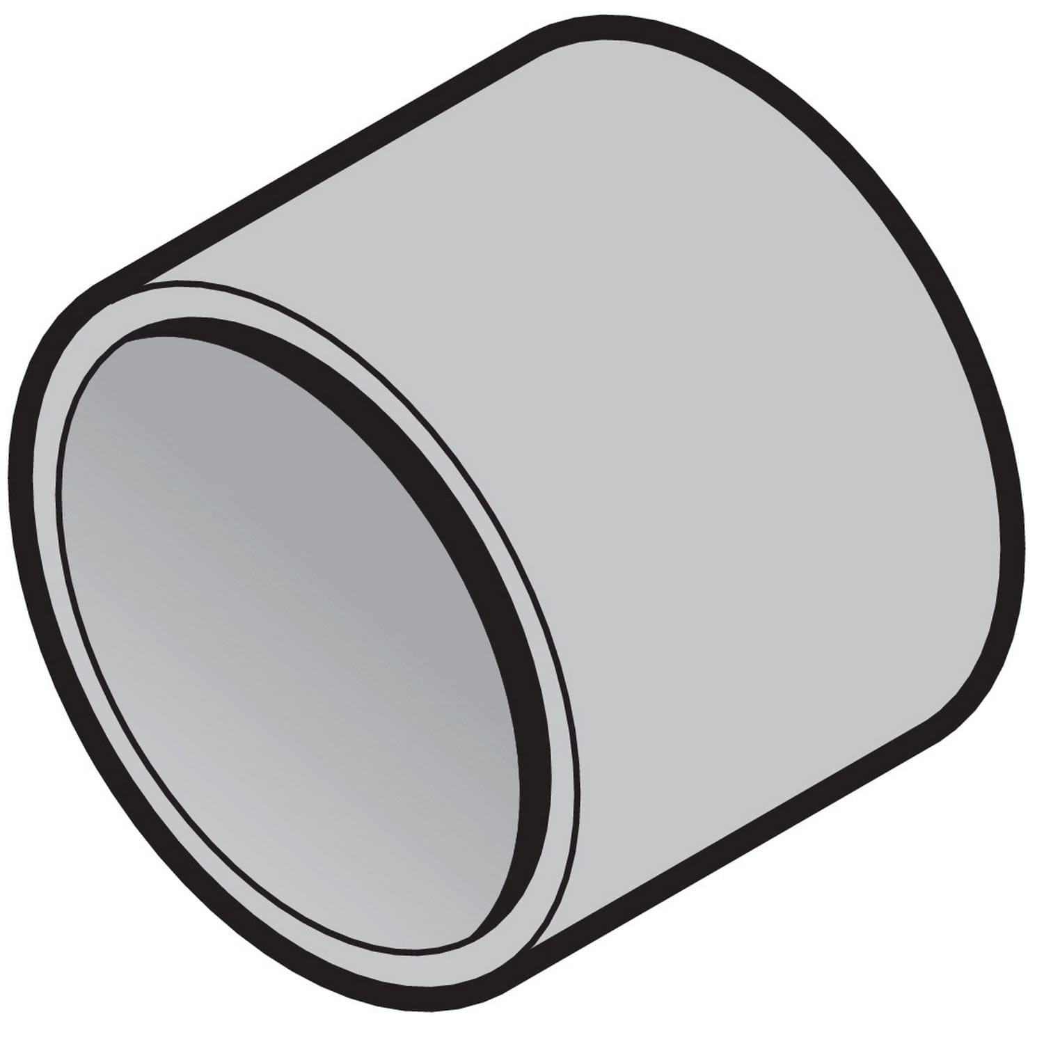 Hörmann Distanzrohr für doppelte Federwelle L= 28mm für Industrie-Sektionaltor BILD 9