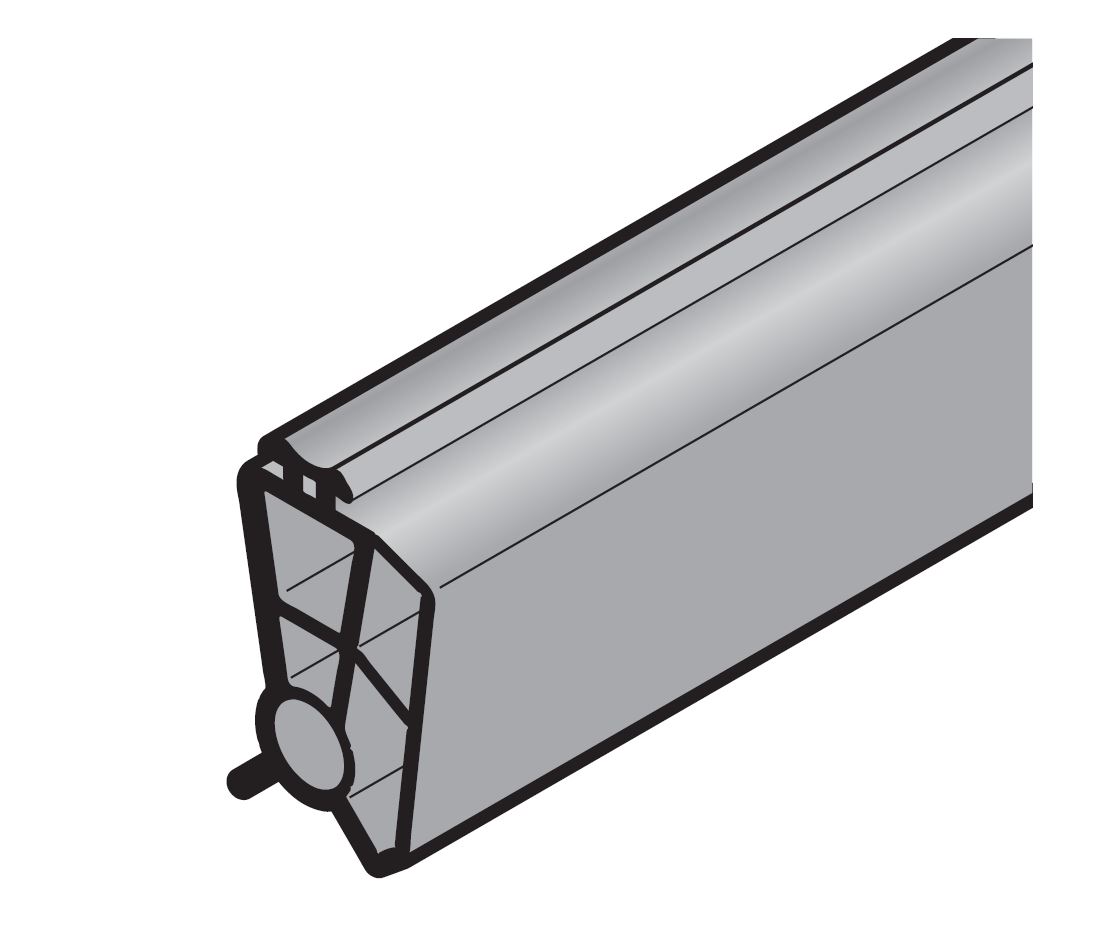 Hörmann Bodendichtung HG 104 in individueller Länge für Industrie-Sektionaltor BILD 9