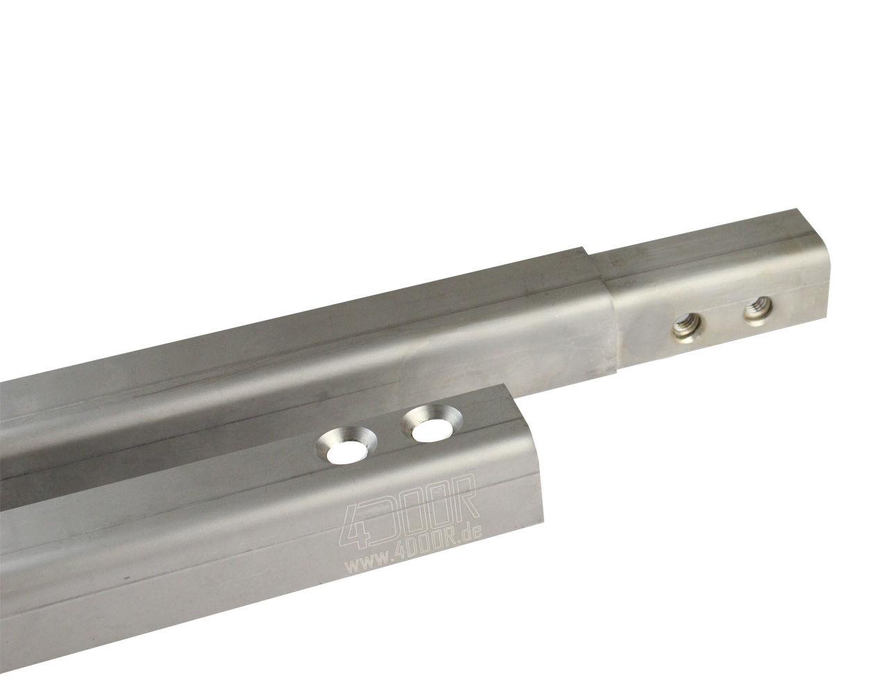 4DOOR Bodenschienen 2 teilig aus Edelstahl, 2745 mm für Schwing- & Sektionaltore BILD 3