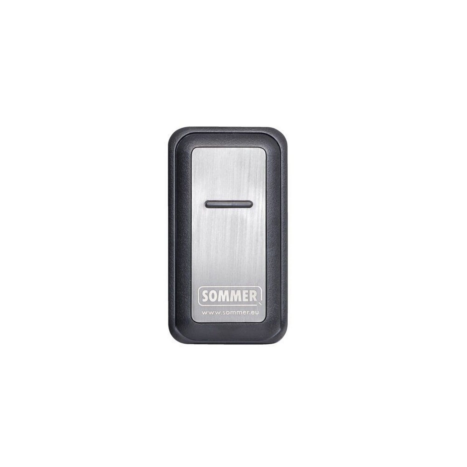 Sommer Handsender 4-Tasten Slider+ 868,95MHz schwarz/Edelstahl für Antriebe BILD 4