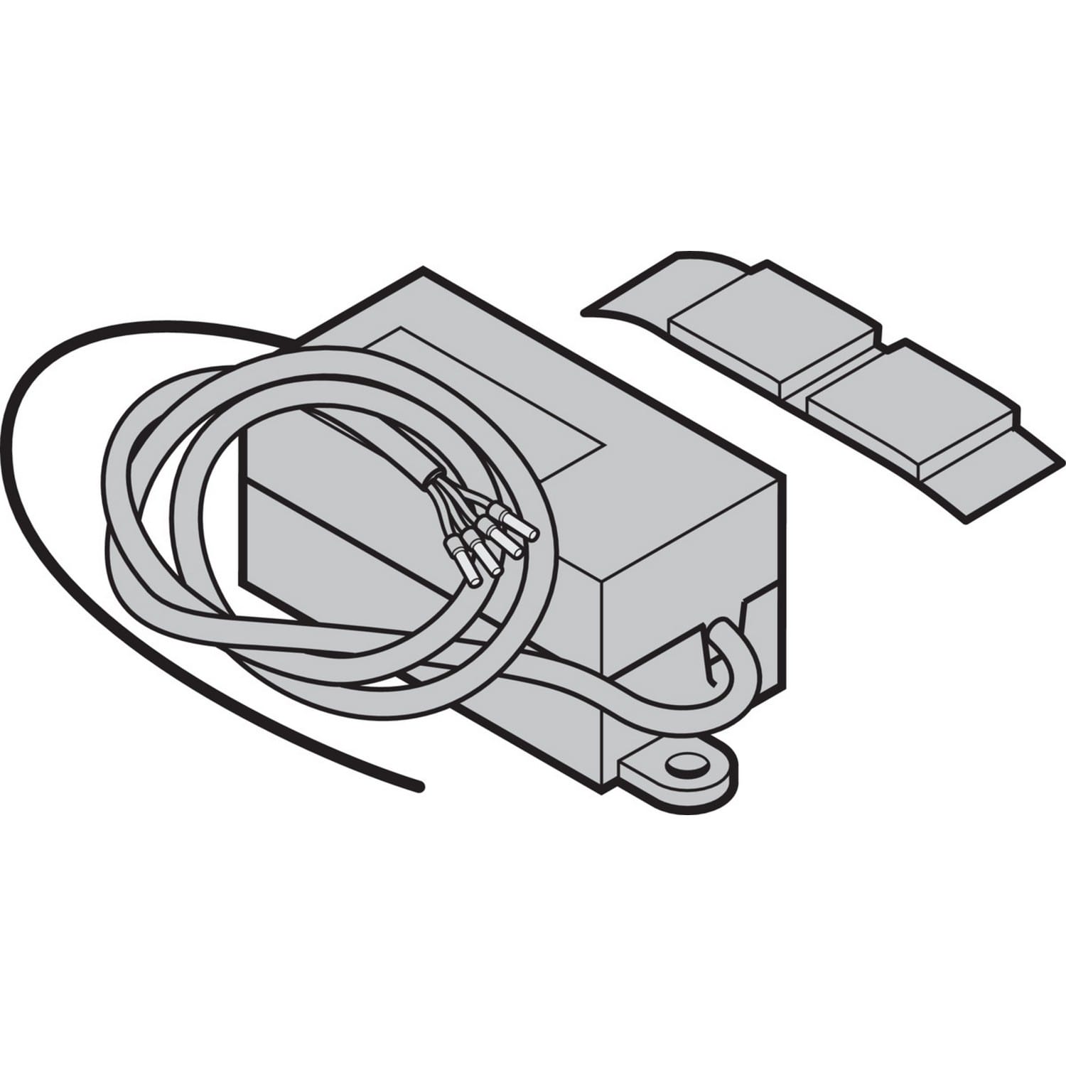Hörmann 1-Kanal-Empfänger HE 1, 27,015 MHz für Antriebe & Steuerungen BILD 1