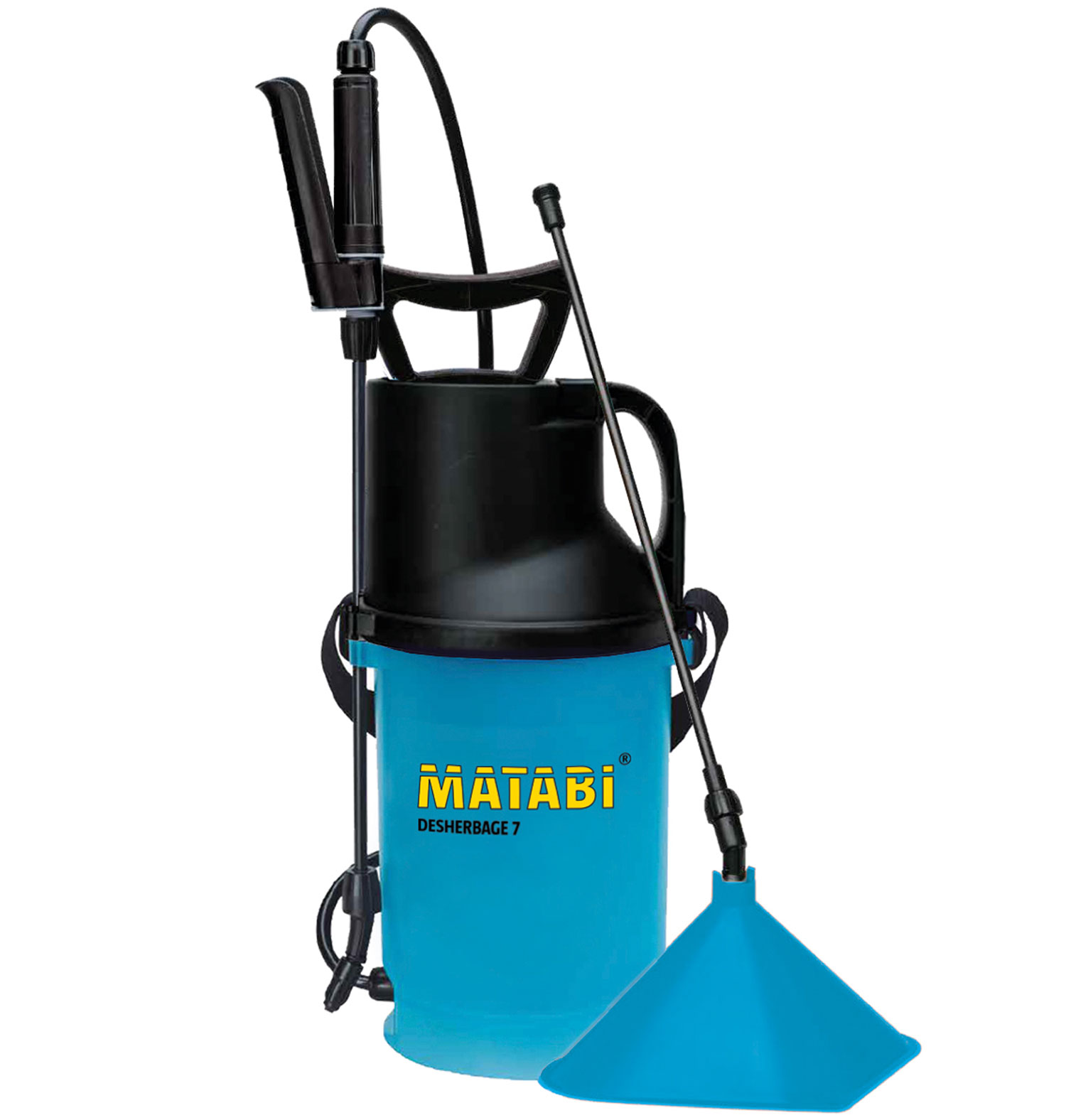 MATABI Desherbage Pumpsprühgerät, Blau / 81843