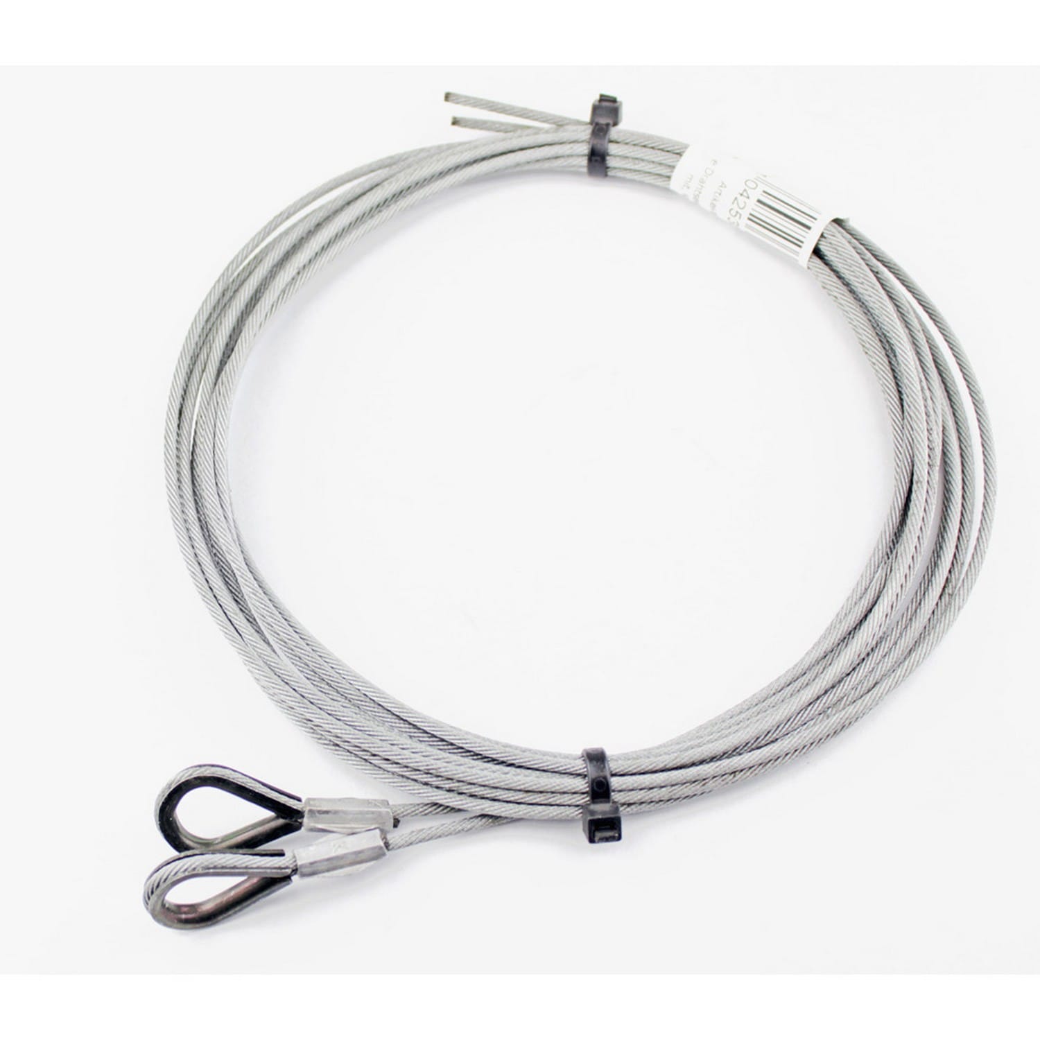 Hörmann Drahtseile Ø 3mm Beschlag H, 6825mm (bauseitig kürzen) für Sektionaltor BILD 1