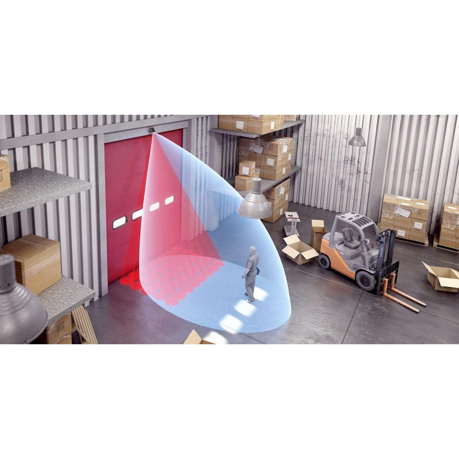MARANTEC Condor XL Radar-Bewegungsmelder &Anwesenheitssensor,2-3,5m für Antriebe BILD 3