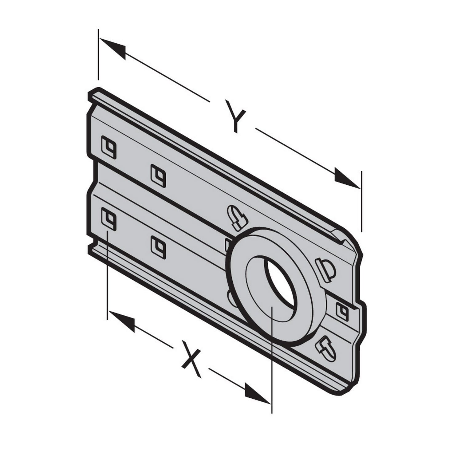 Hörmann Wellenhalter (232mm) für Torsionsfederwellen für Industrie-Sektionaltor BILD 9