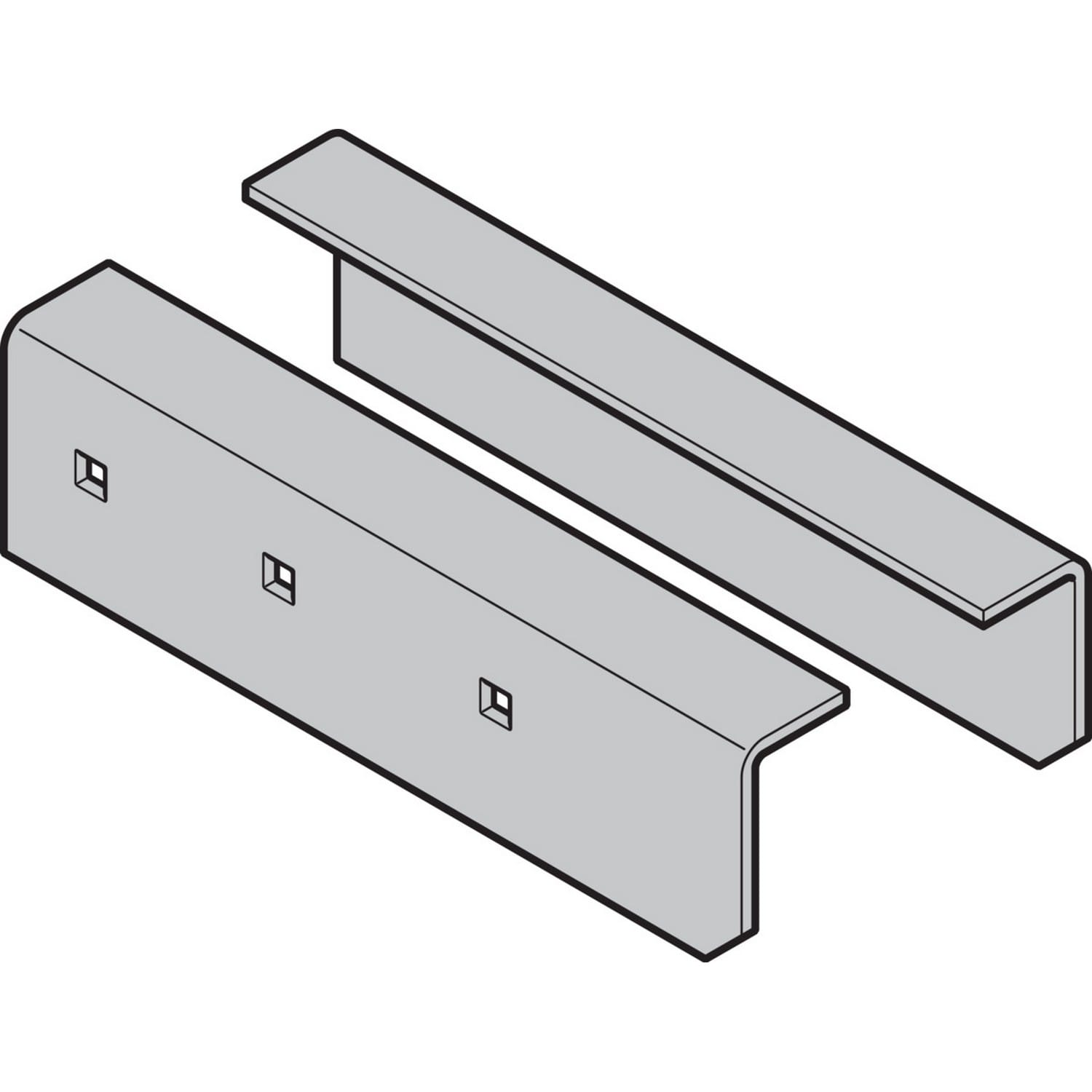 Hörmann Ausleger für VS/WS Beschlag,rechts,ML=204mm für Industrie Sektionaltor BILD 9