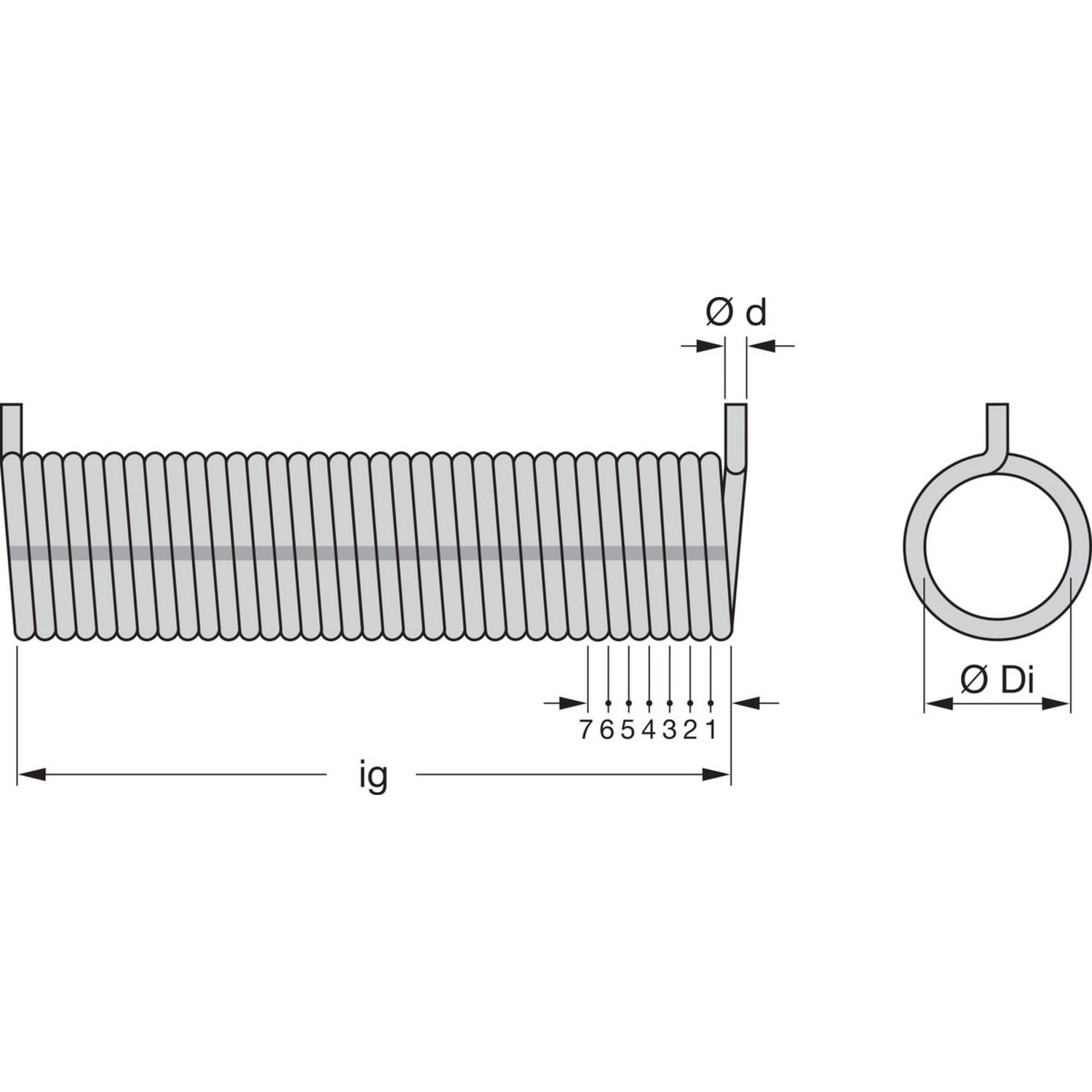 Hörmann Torsionsfeder mit Spannkonus, R96, Ø 142mm für Industrie-Sektionaltor BILD 1