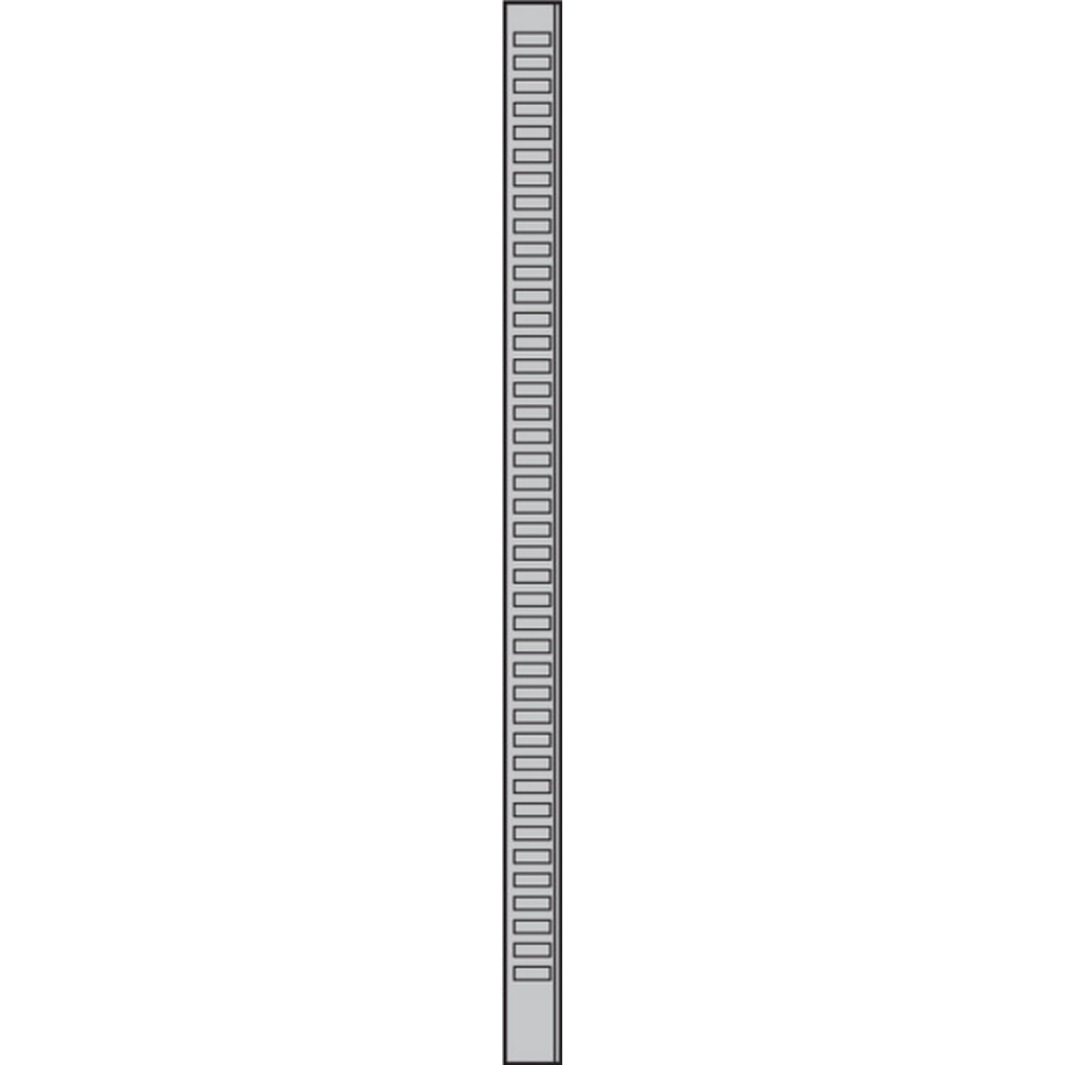 Hörmann Fangschiene gelocht, Länge 3670mm für Industrie-Sektionaltor BILD 9