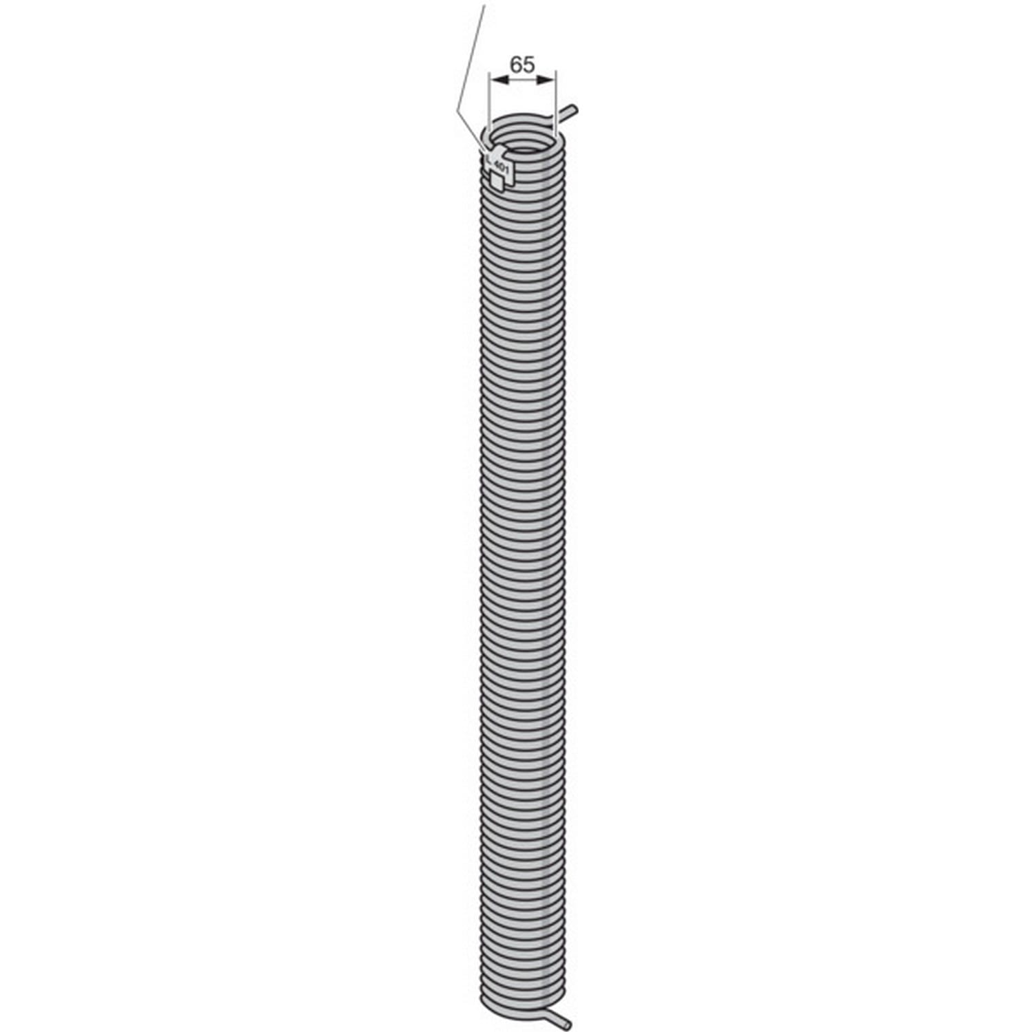 Hörmann Torsionsfeder L406, innen Ø 65mm für Industrie-Sektionaltor BILD 1