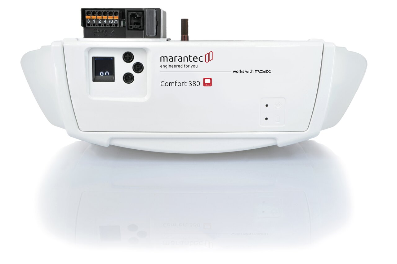 MARANTEC Comfort 380 Set 24 V-DC Motor, 1.100 N, 18 cm/s für Garagentore BILD 1
